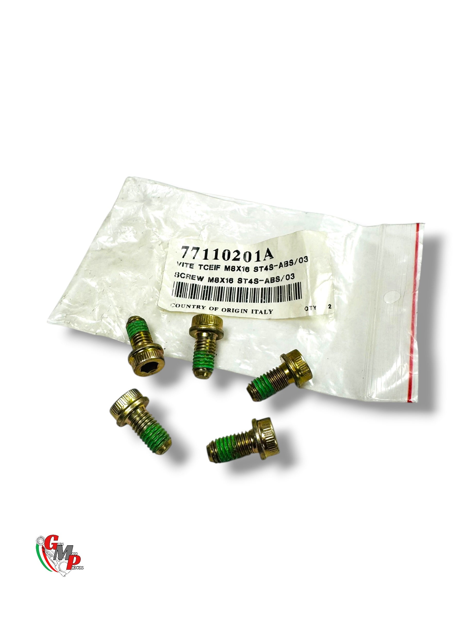 Vis Tceif M8X16 Bichromaté NEUF - Ducati