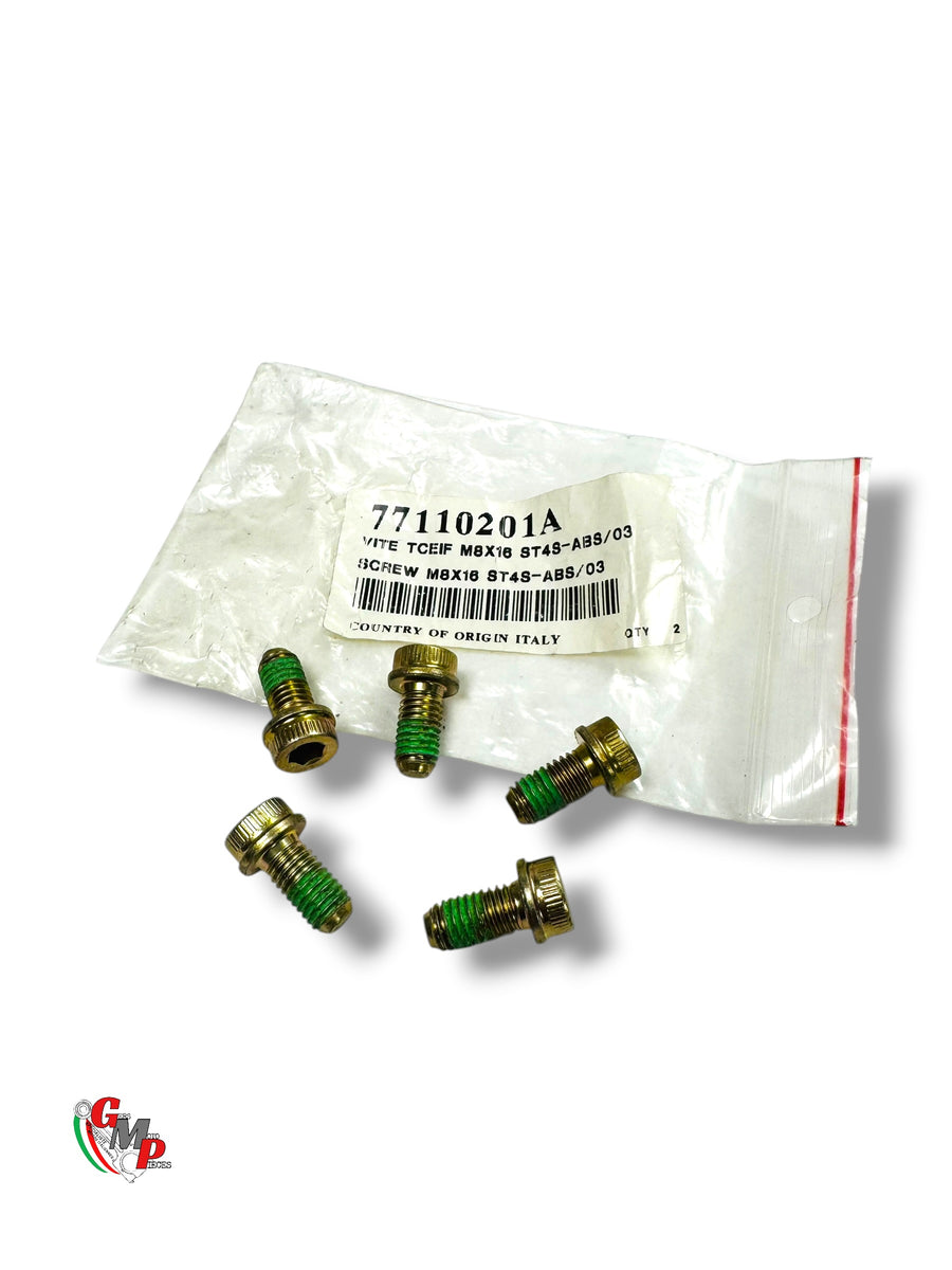 Vis Tceif M8X16 Bichromaté NEUF - Ducati