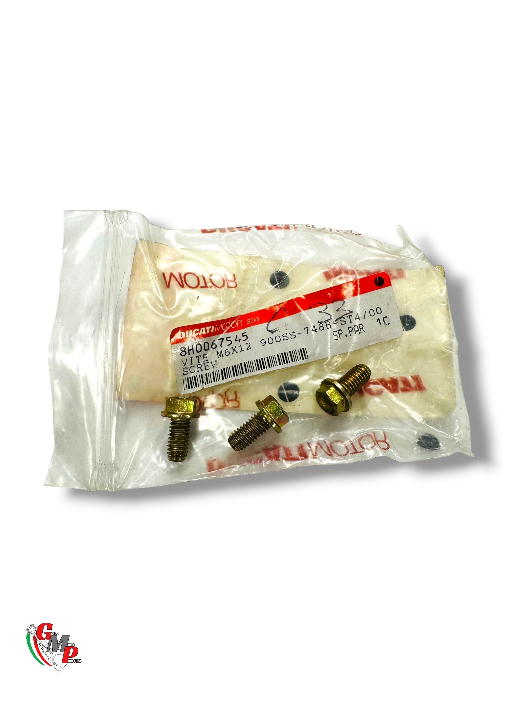 Vis Te M6X1.00X12 Ch8 Bichromaté NEUVE - Ducati