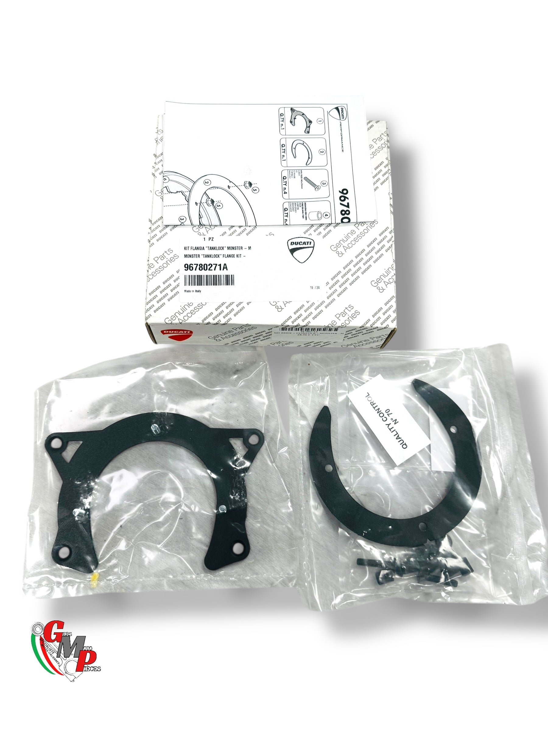 Kit Bride Tanklock Monster NEUF - Ducati Performance