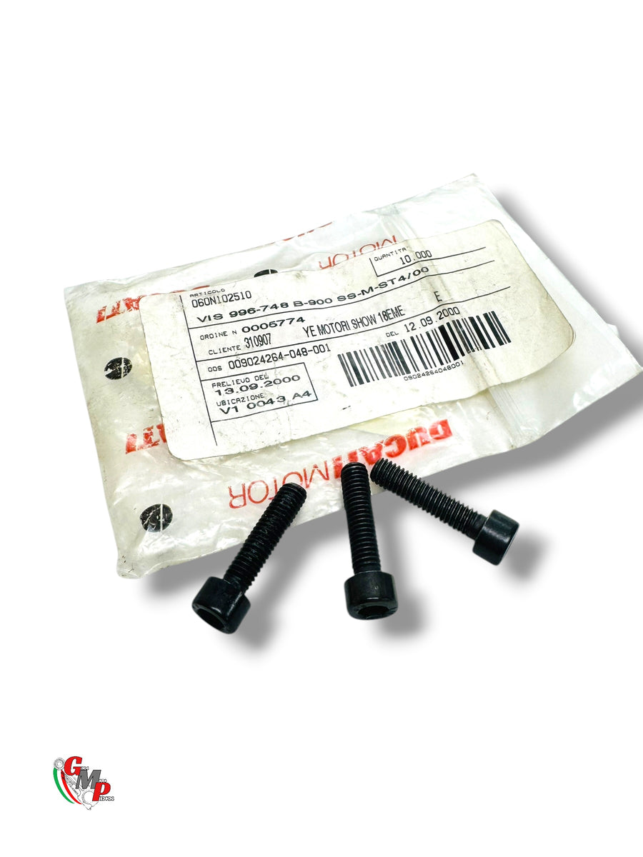 Vis Noir Tete Hexagonale Creuse M6X25 NEUVE - Ducati