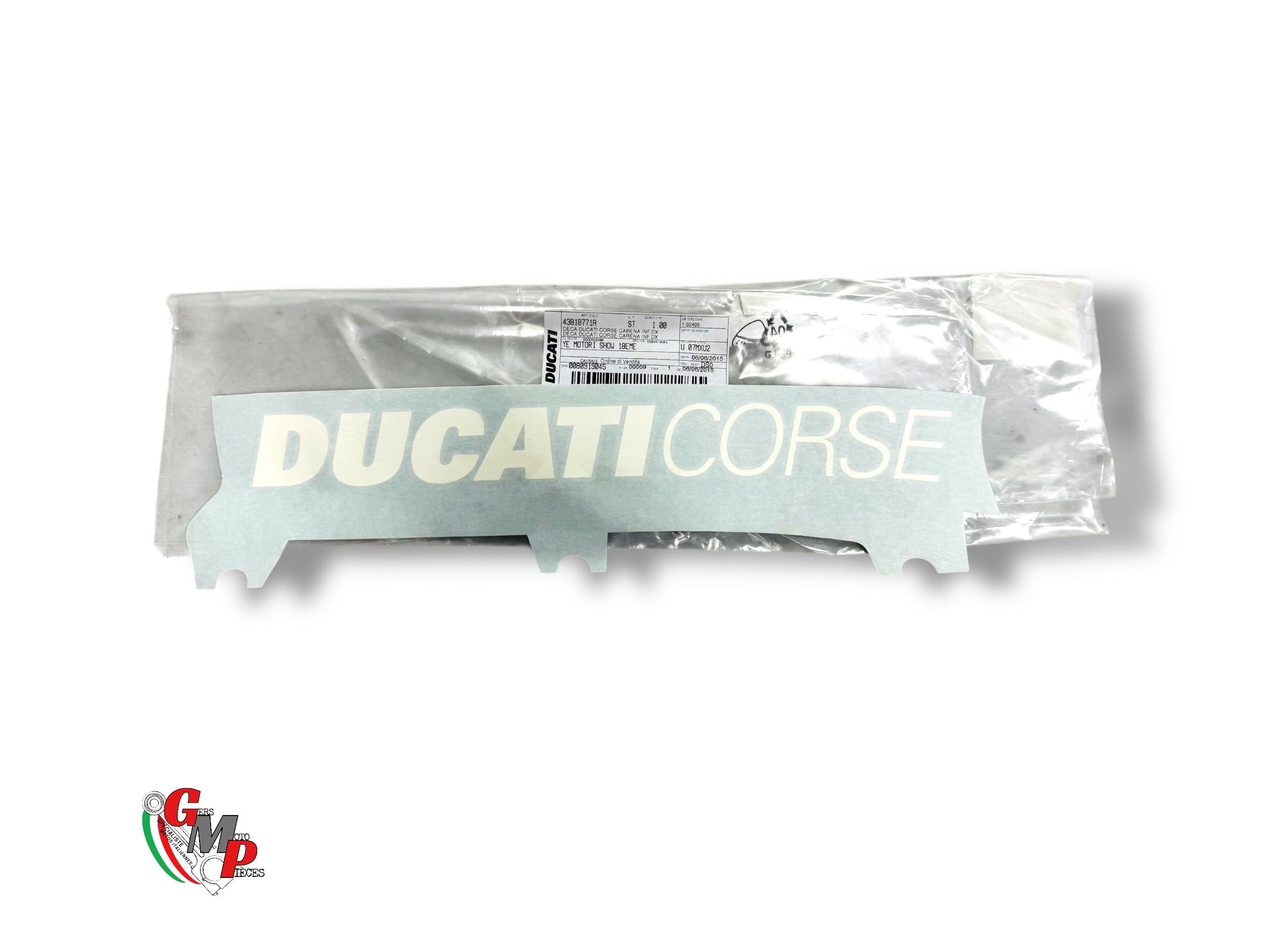 Sticker Ducati Corse NEUF - Ducati