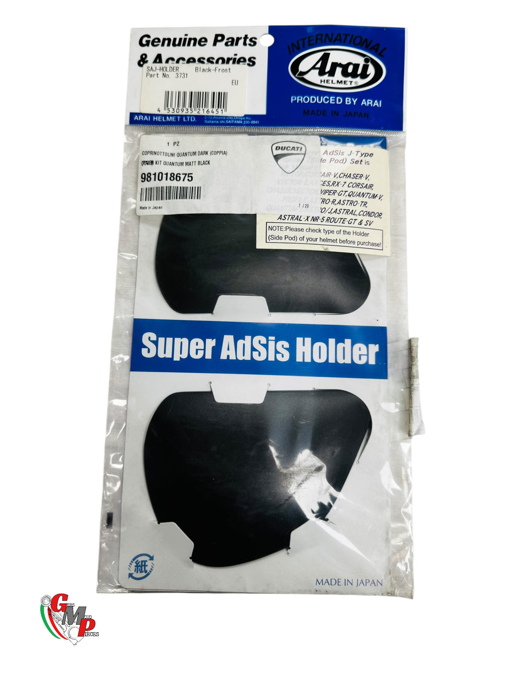 Cache Mecanisme Bulle ARAI NEUF - Ducati