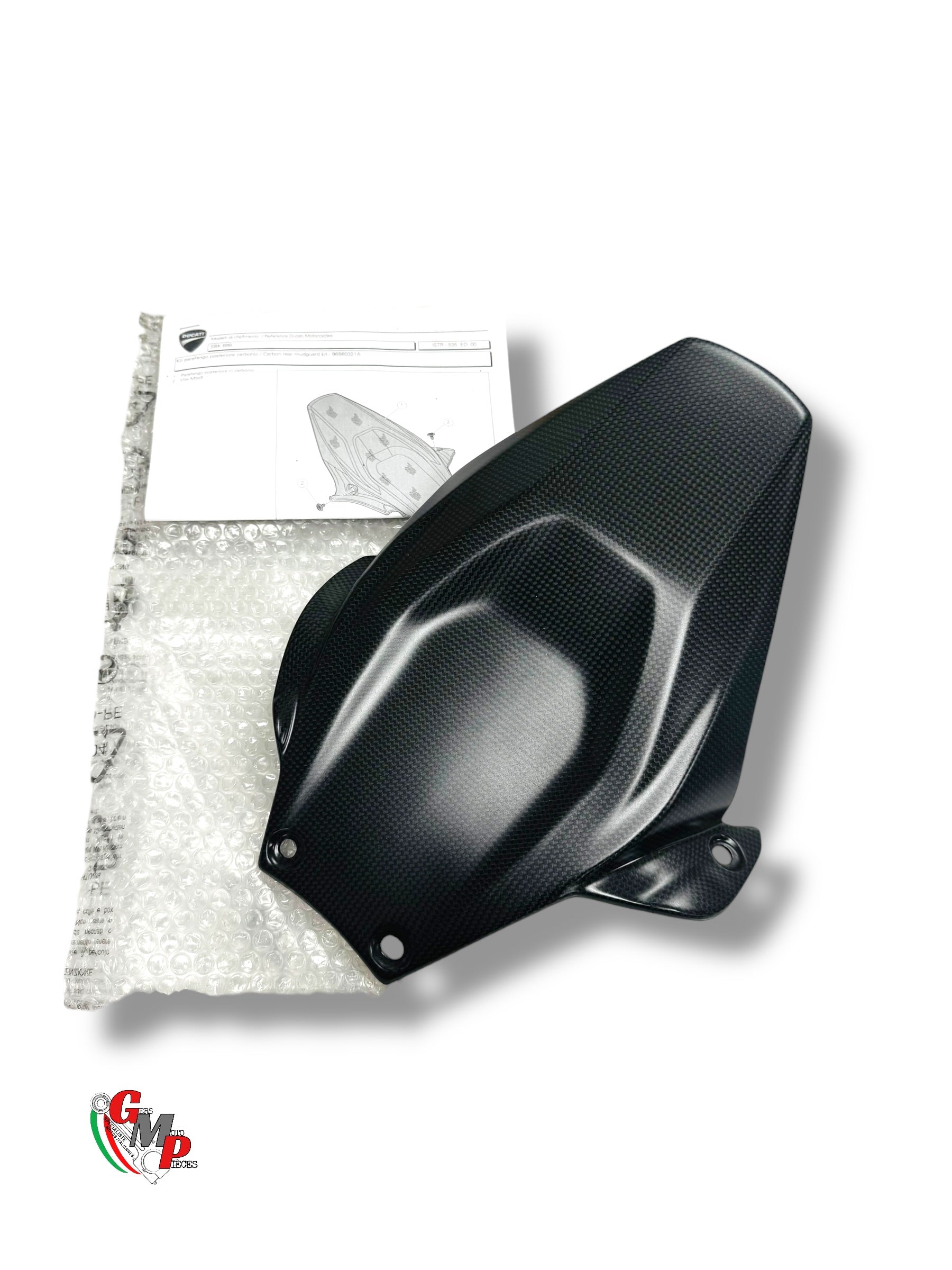 Kit Garde Boue Arrière Carbone NEUF - Ducati Performance