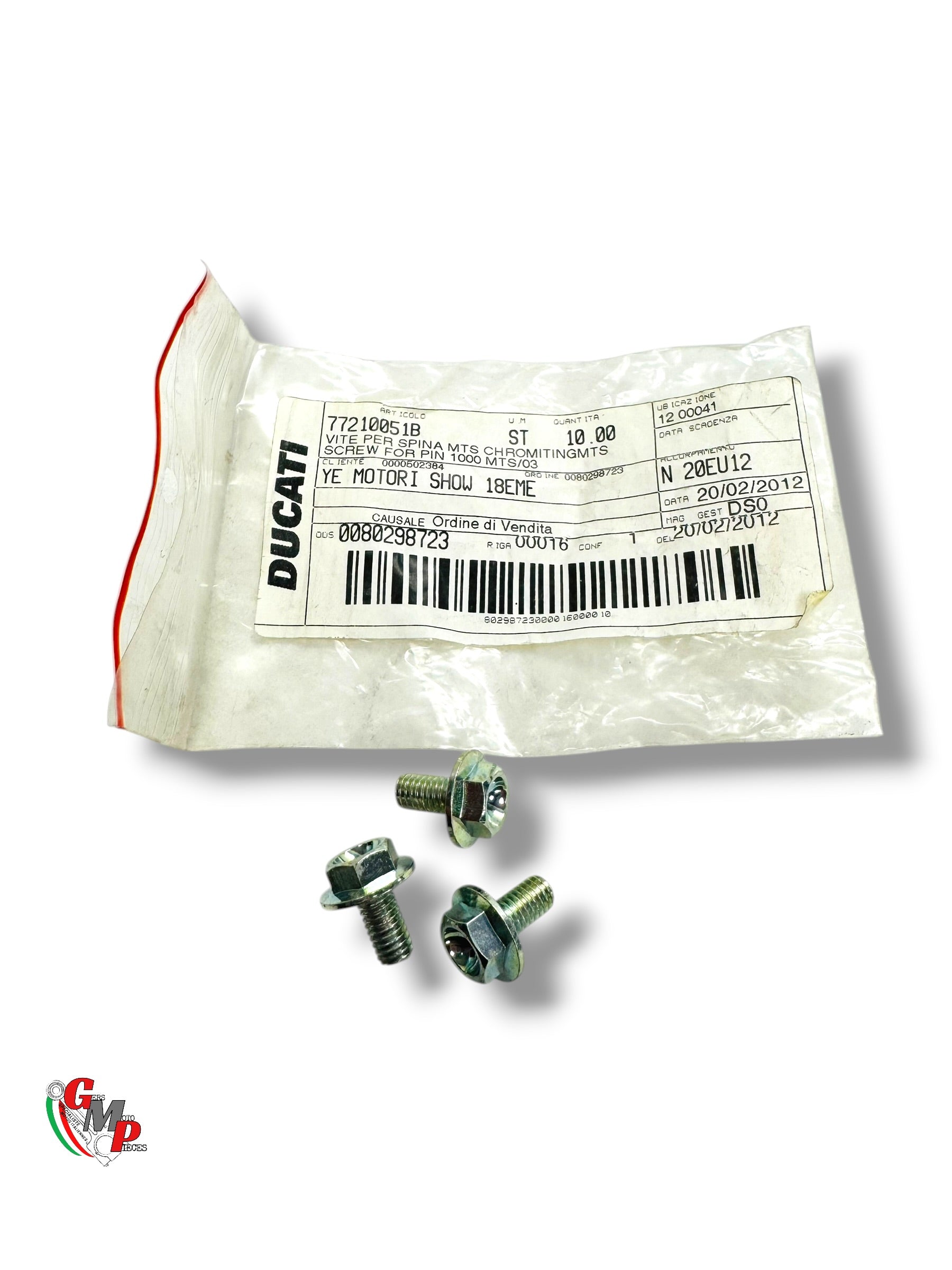 Vis Pion Centrage NEUVE - Ducati