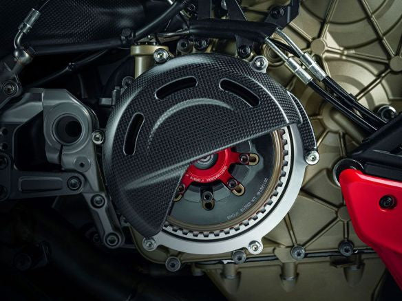 Cache Embrayage A Sec Carbone Ducati Performance - Ducati