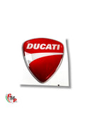 Ducati Logos Autocollant Relief Gel 60X60 NEUF - Ducati