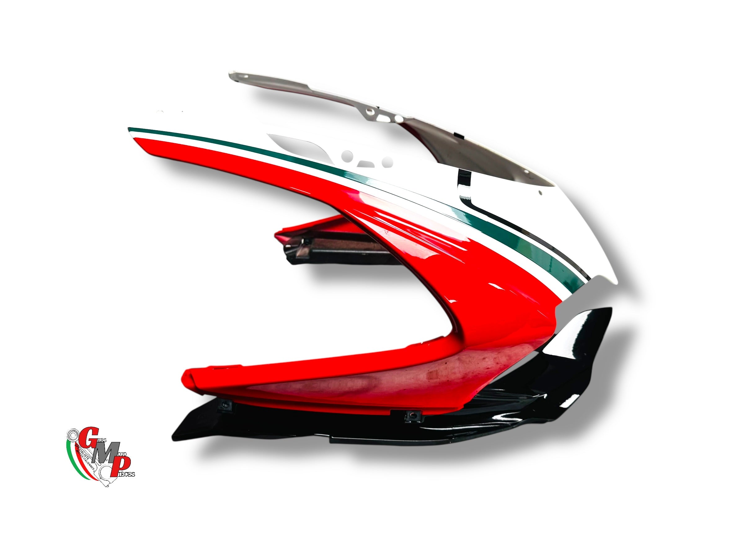 Carénage Face Avant Tête De Fourche Tricolore - Ducati