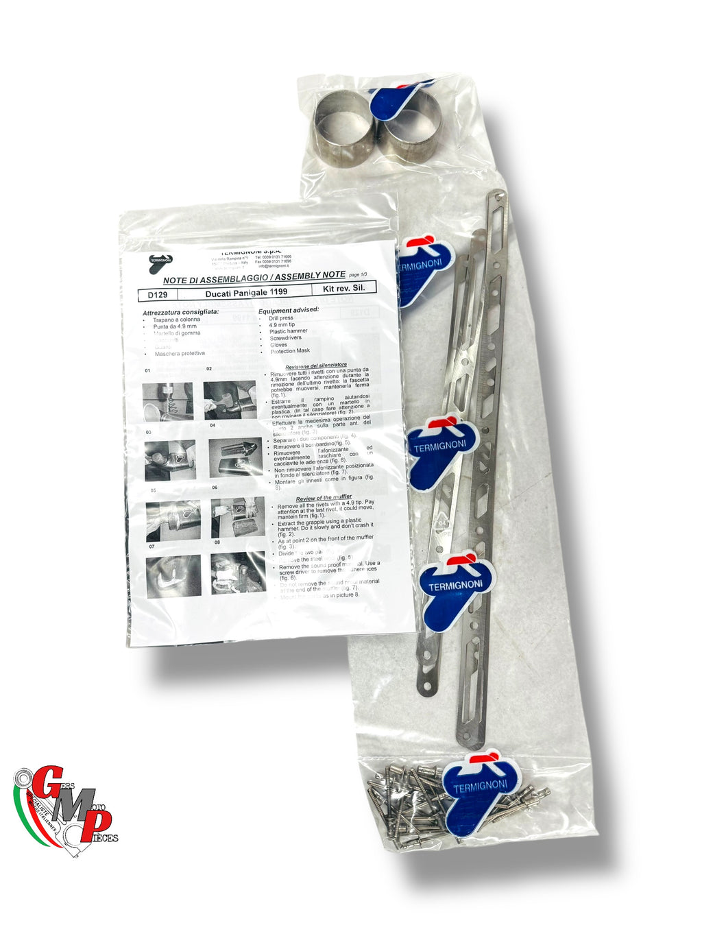 Kit Révision Paire Silencieux Termignoni 1199 NEUF - Ducati Performance