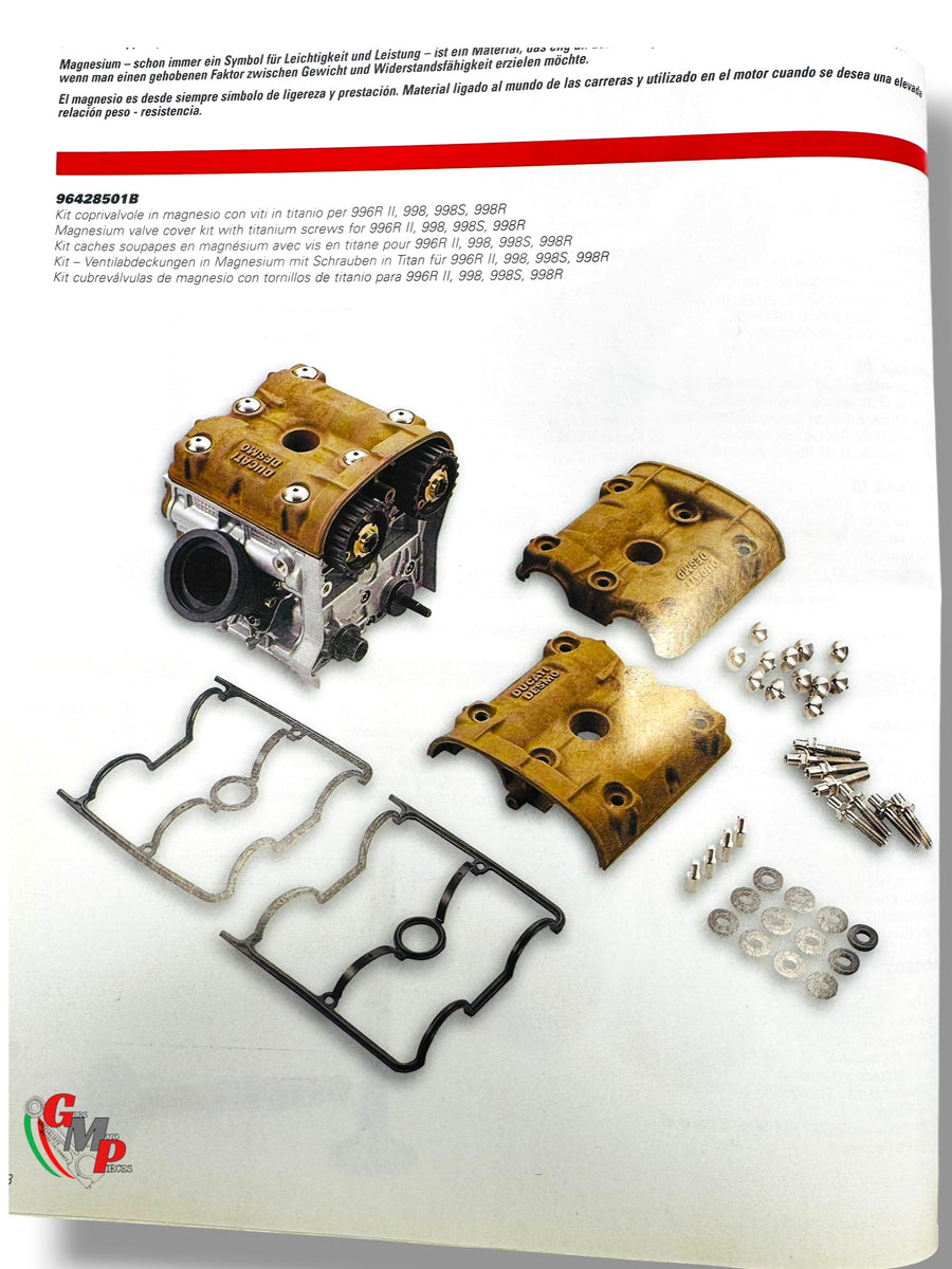 Paire Couvercles Soupapes Magnesium NEUF - Ducati