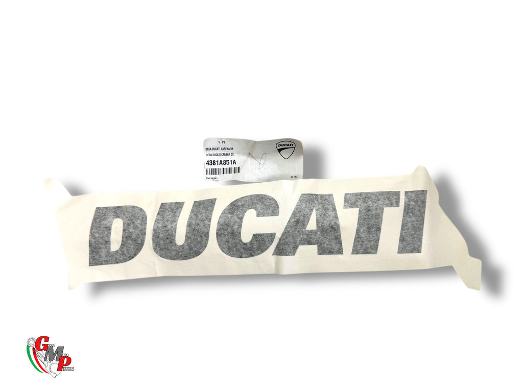 Decalcomanie "ducati" G NEUF - Ducati