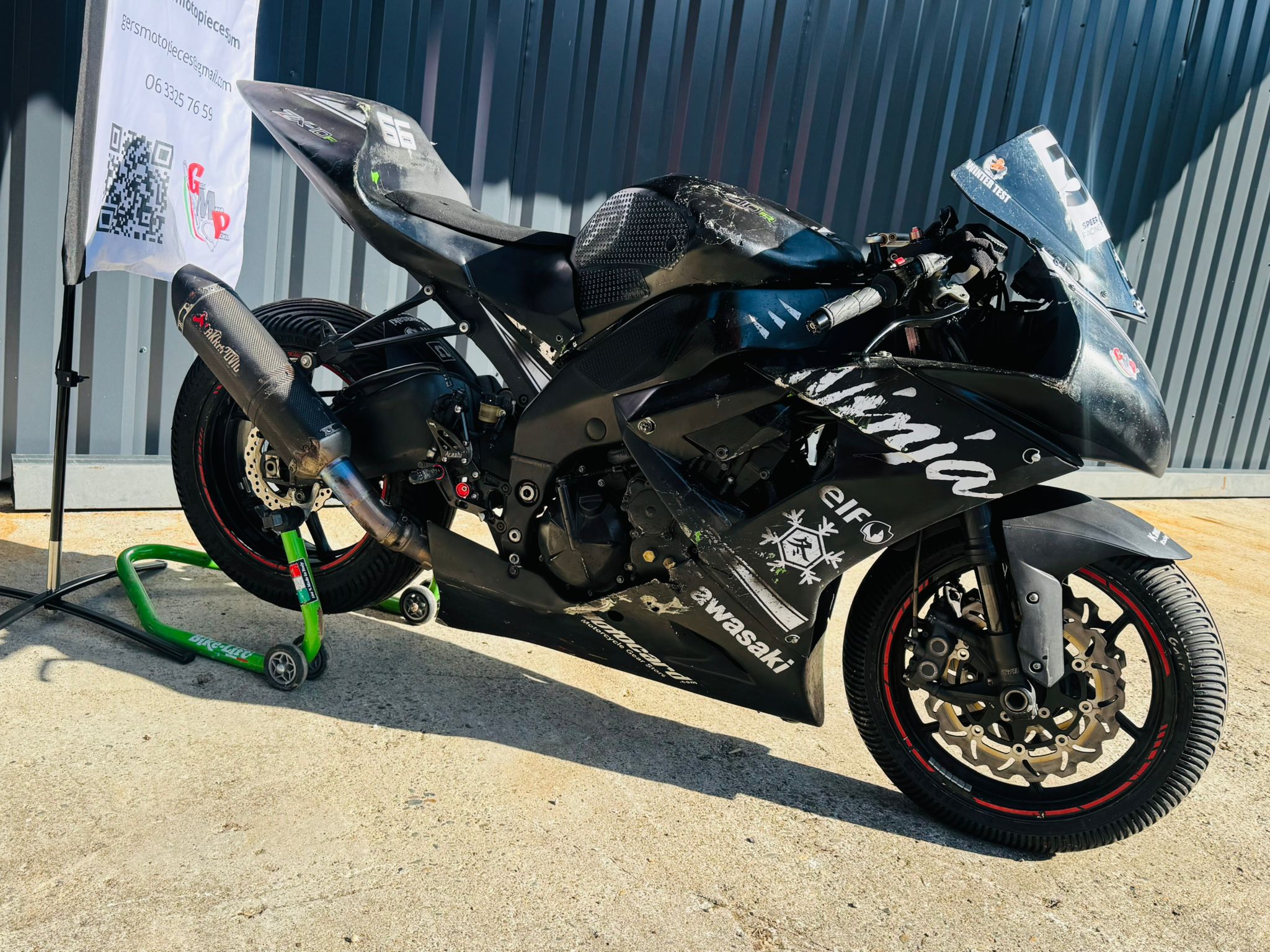 Kawasaki ZX10R 2009 PISTE