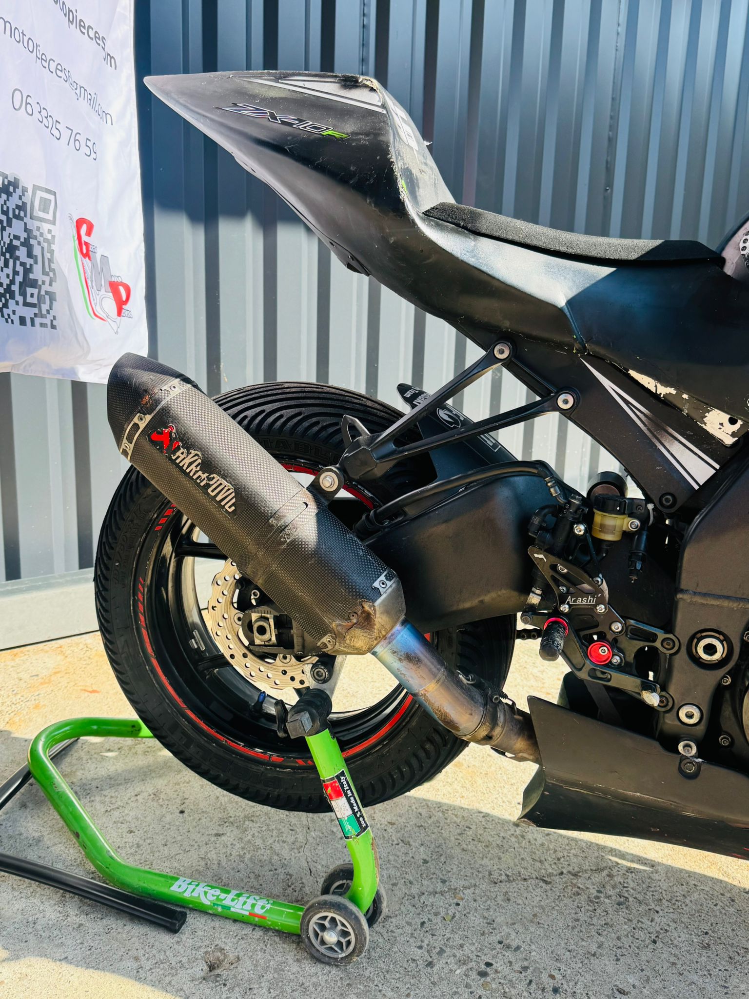 Kawasaki ZX10R 2009 PISTE