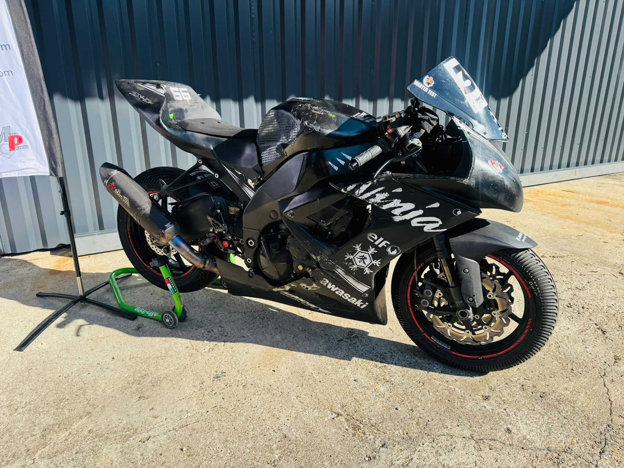 Kawasaki ZX10R 2009 PISTE