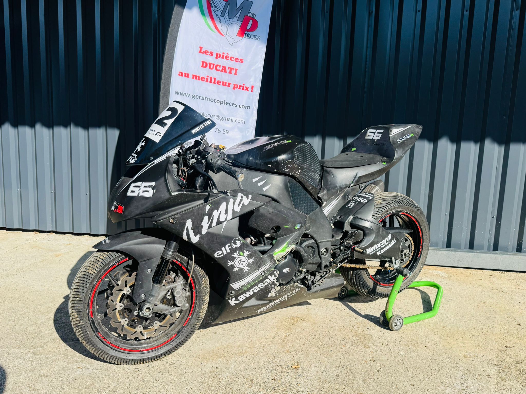 Kawasaki ZX10R 2009 PISTE