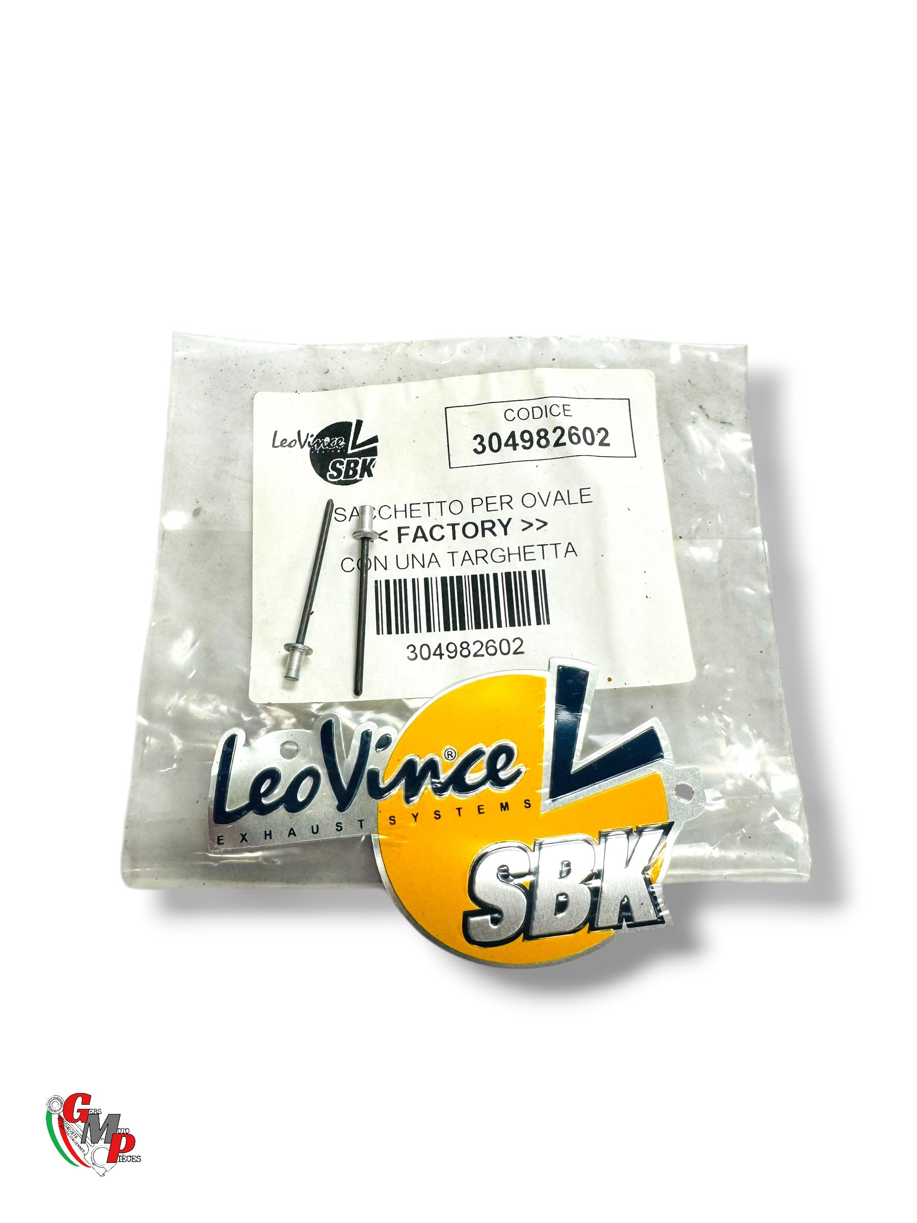 Emblème Leovince Aluminium NEUF universel