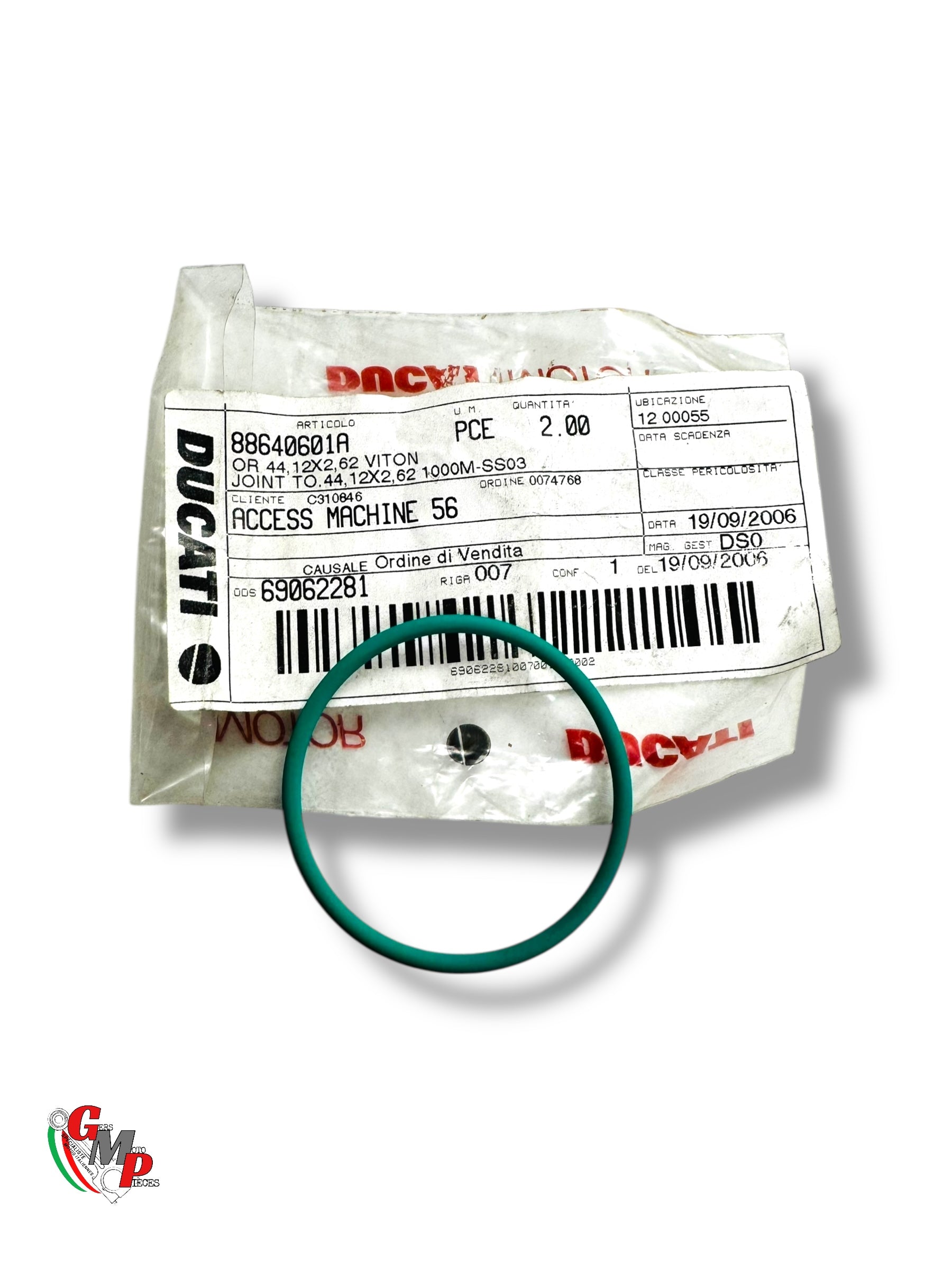 Joint Torique palier arbre à came 44,12X2,62 NEUF - Ducati