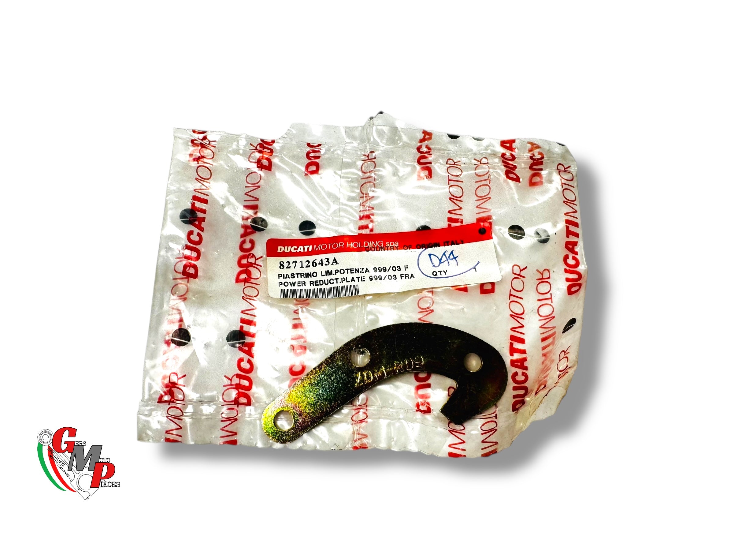 Plaquette bridage admission NEUVE - Ducati