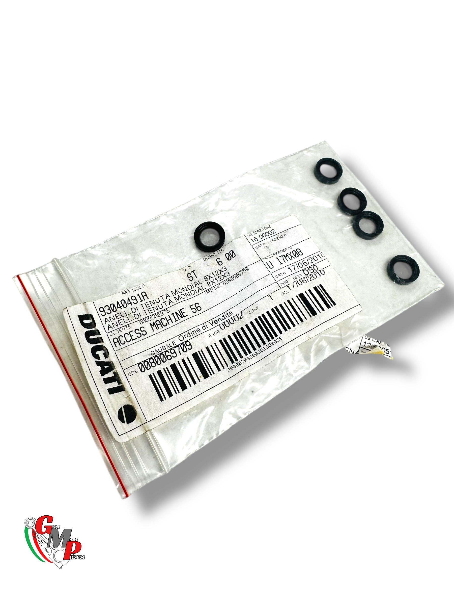 Bague D'etancheite Embout Arbre de Boîte 8X12X3 9 NEUVE - Ducati