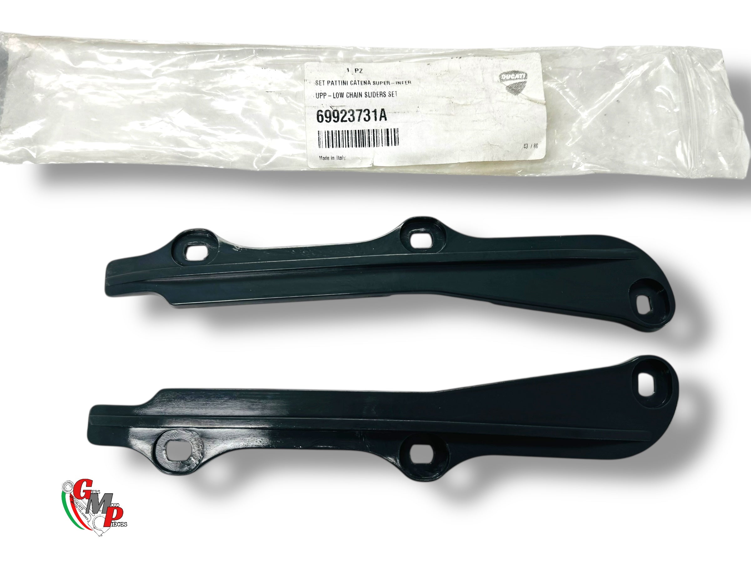 Paire de patin de chaîne de neuf supérieur et inférieur - Ducati