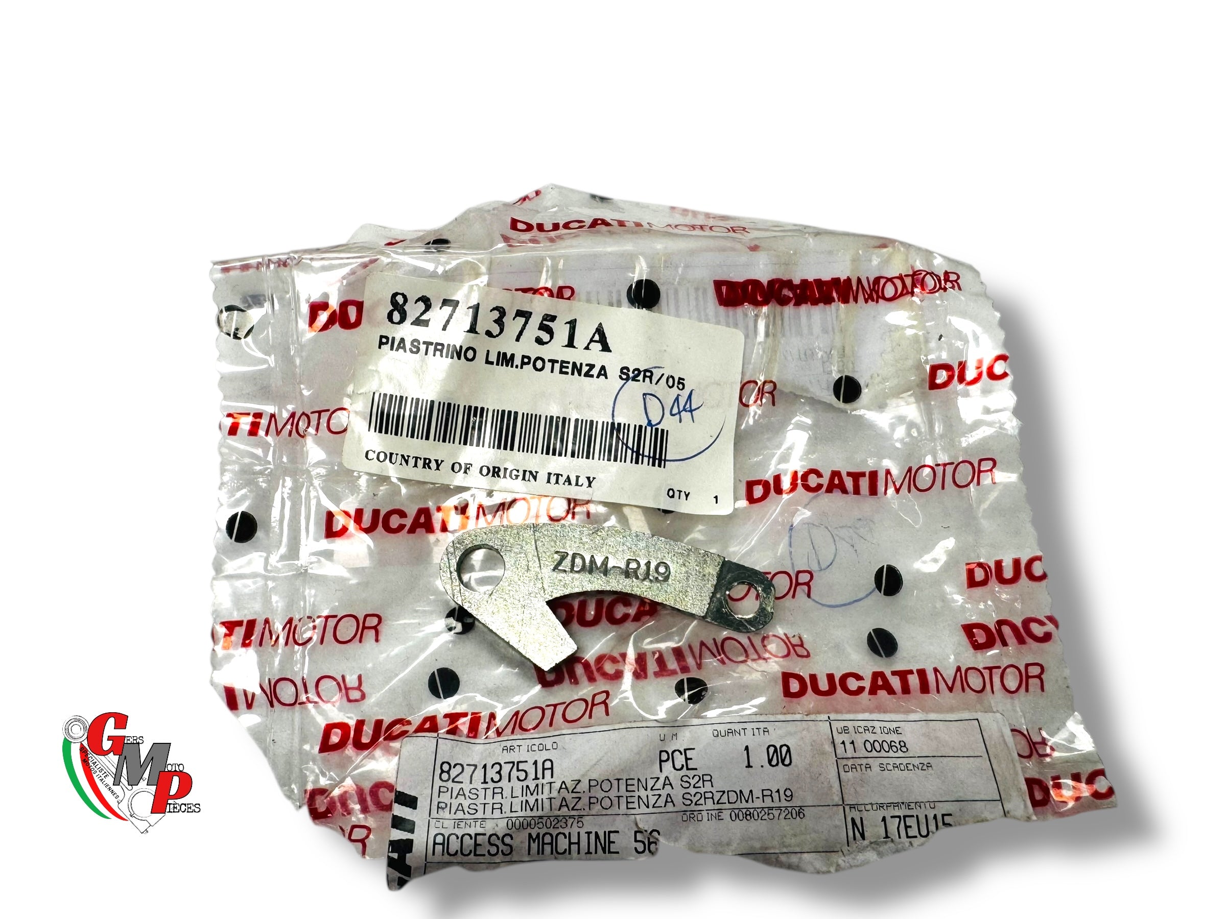 Plaquette de bridage NEUF - Ducati