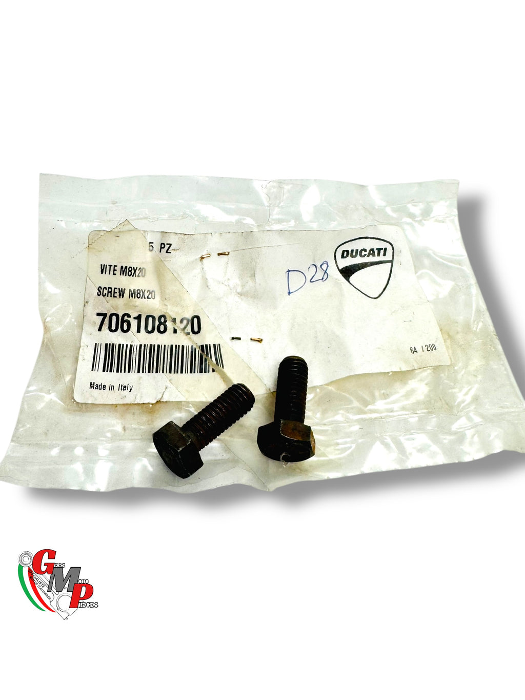 Vis Fixation Cloche Embrayage M8x20 NEUVE- Ducati