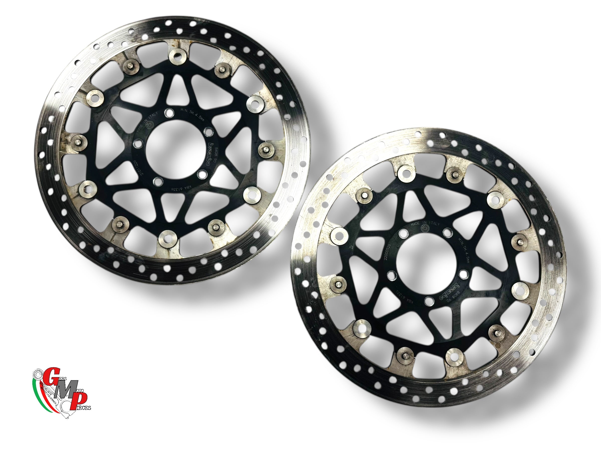 Paire Disque Frein Avant - Ducati