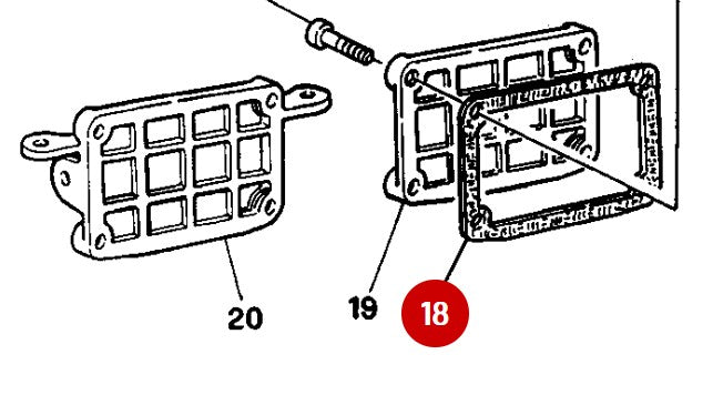 Joint couvercle distribution culasse NEUF - Ducati