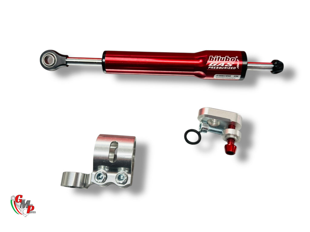 Kit amortisseur de direction Racing BITUBO NEUF rouge - Ducati