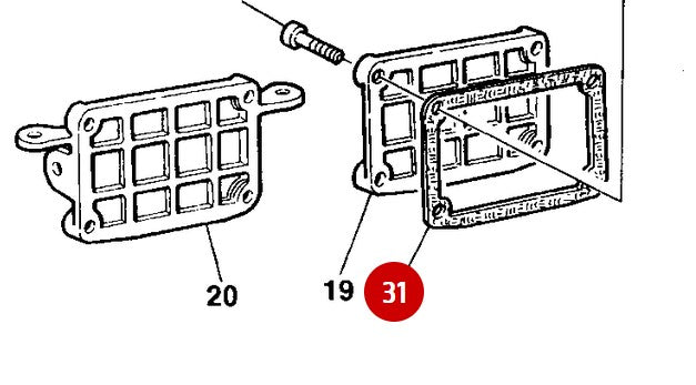 Joint couvercle distribution culasse NEUF - Ducati