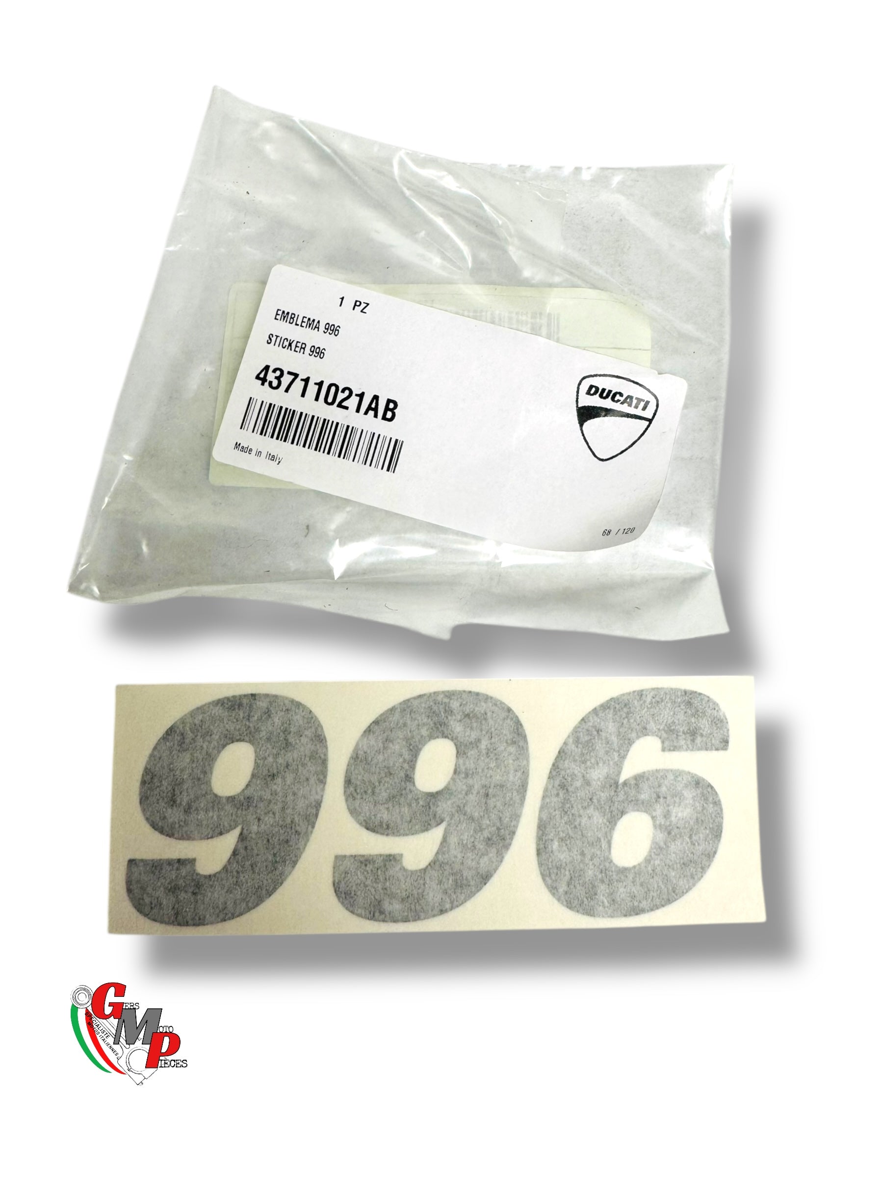 Sticker 996 Neuf - Ducati