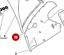 Pastille caoutchouc anti vibration NEUF - Ducati