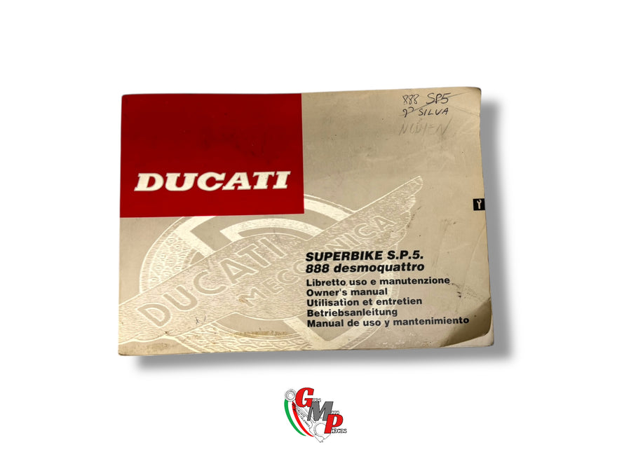 Manuel d utilisateur et d entretien - Ducati Superbike 888 SP5