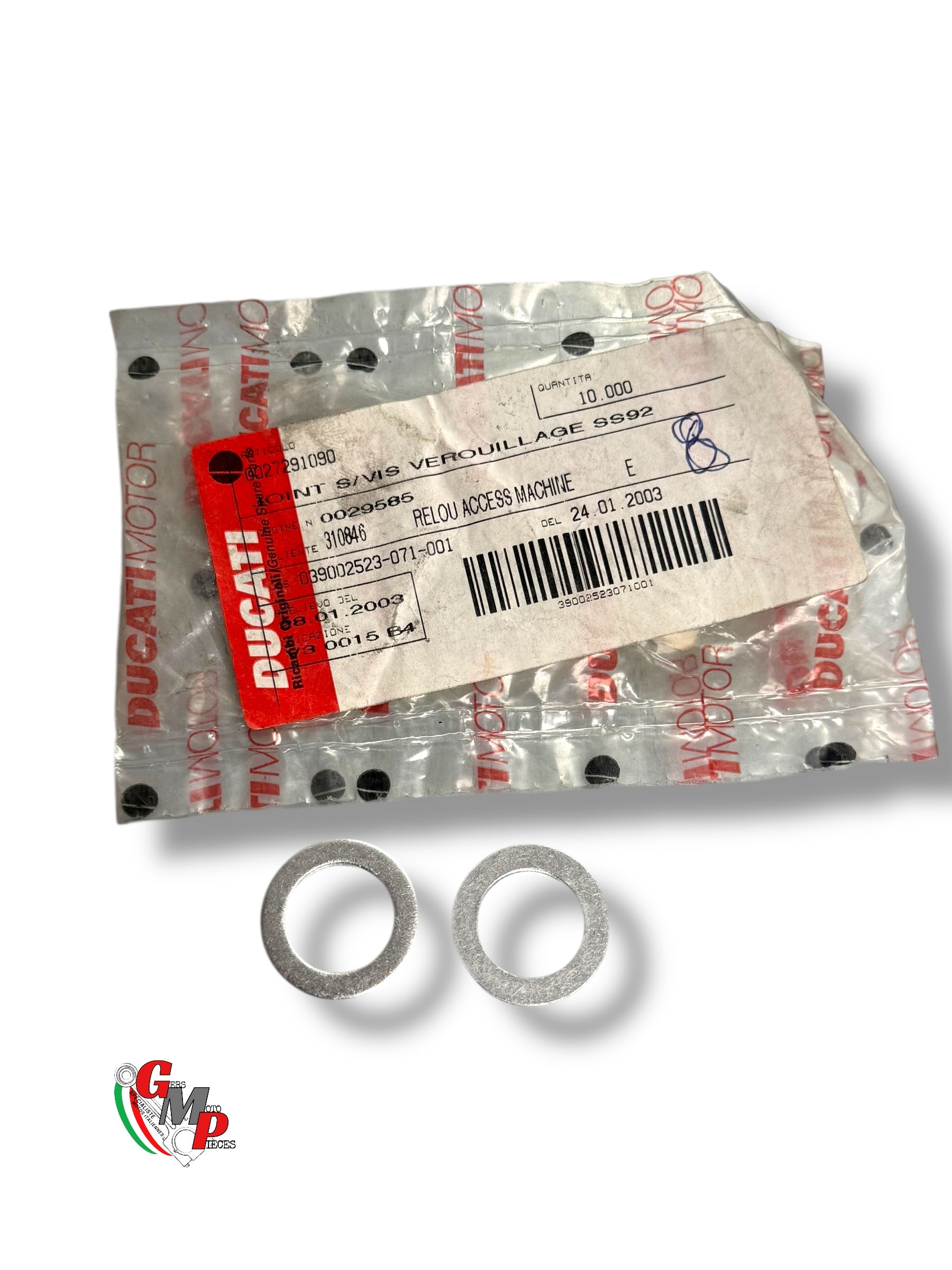 Joint point mort barillet NEUF - Ducati