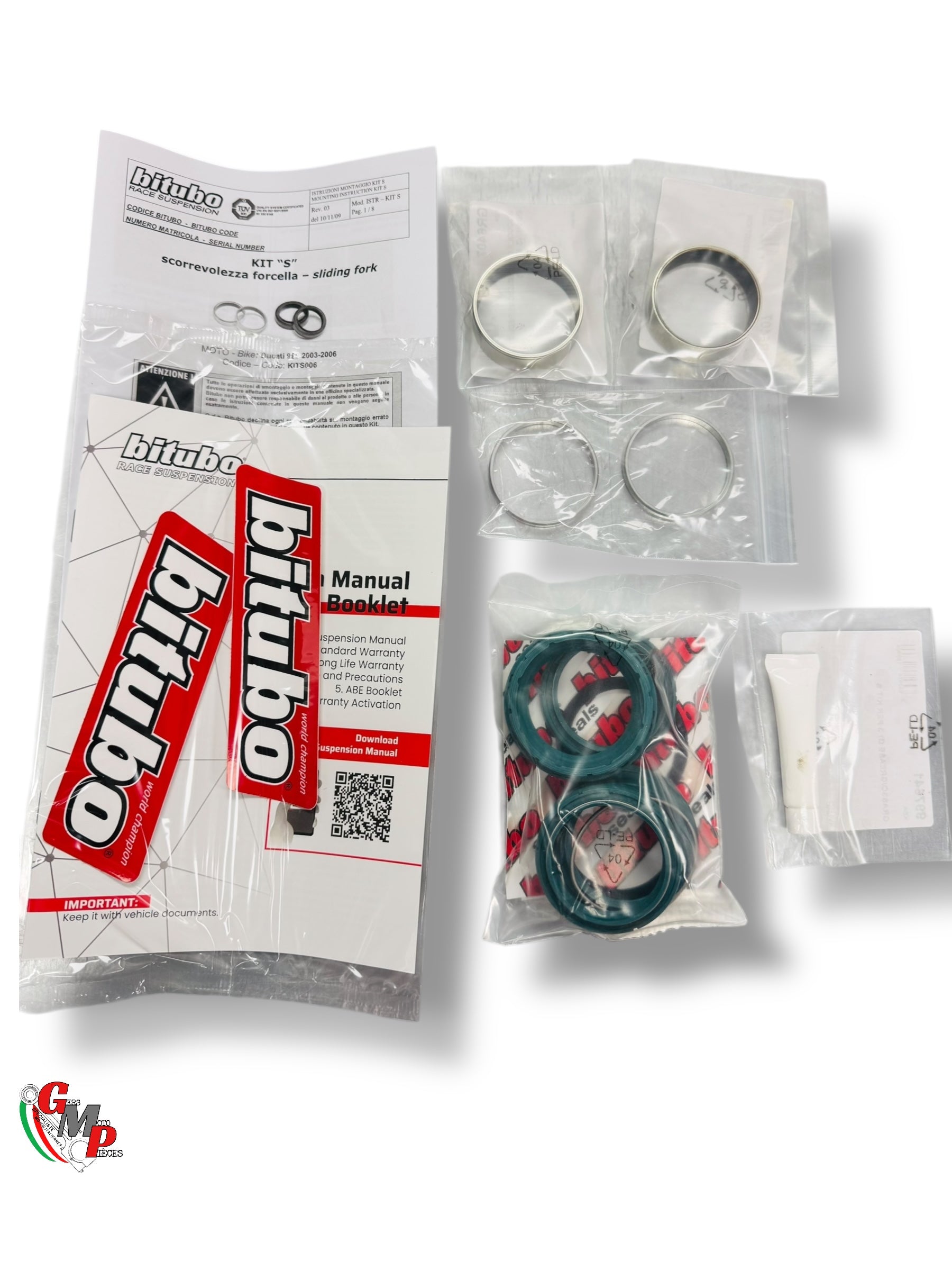 Kit reconditionnement Racing fourche - Ducati