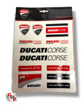 Planche de stickers Ducati Corse NEUVE