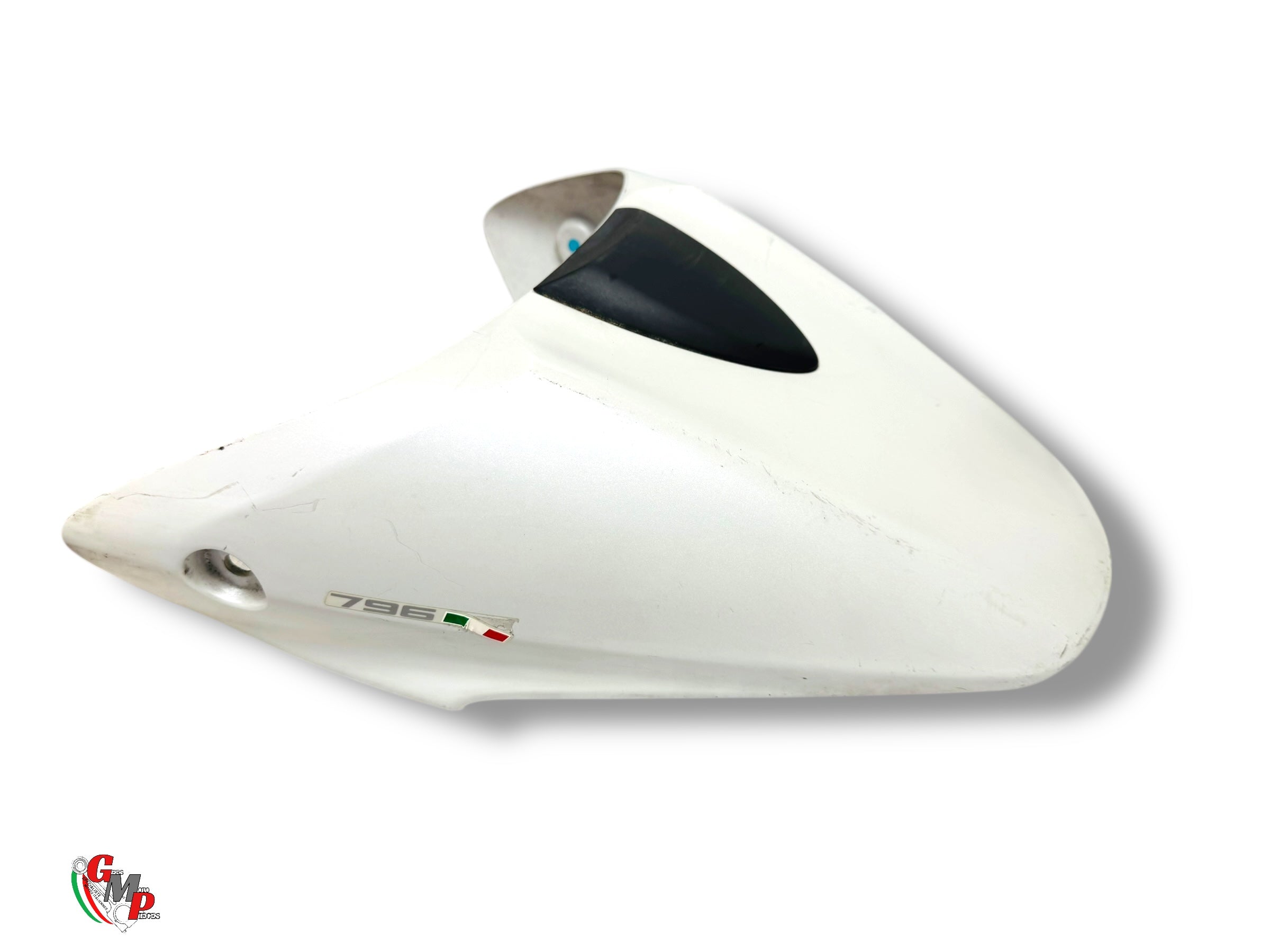 Capot de selle blanc - Ducati