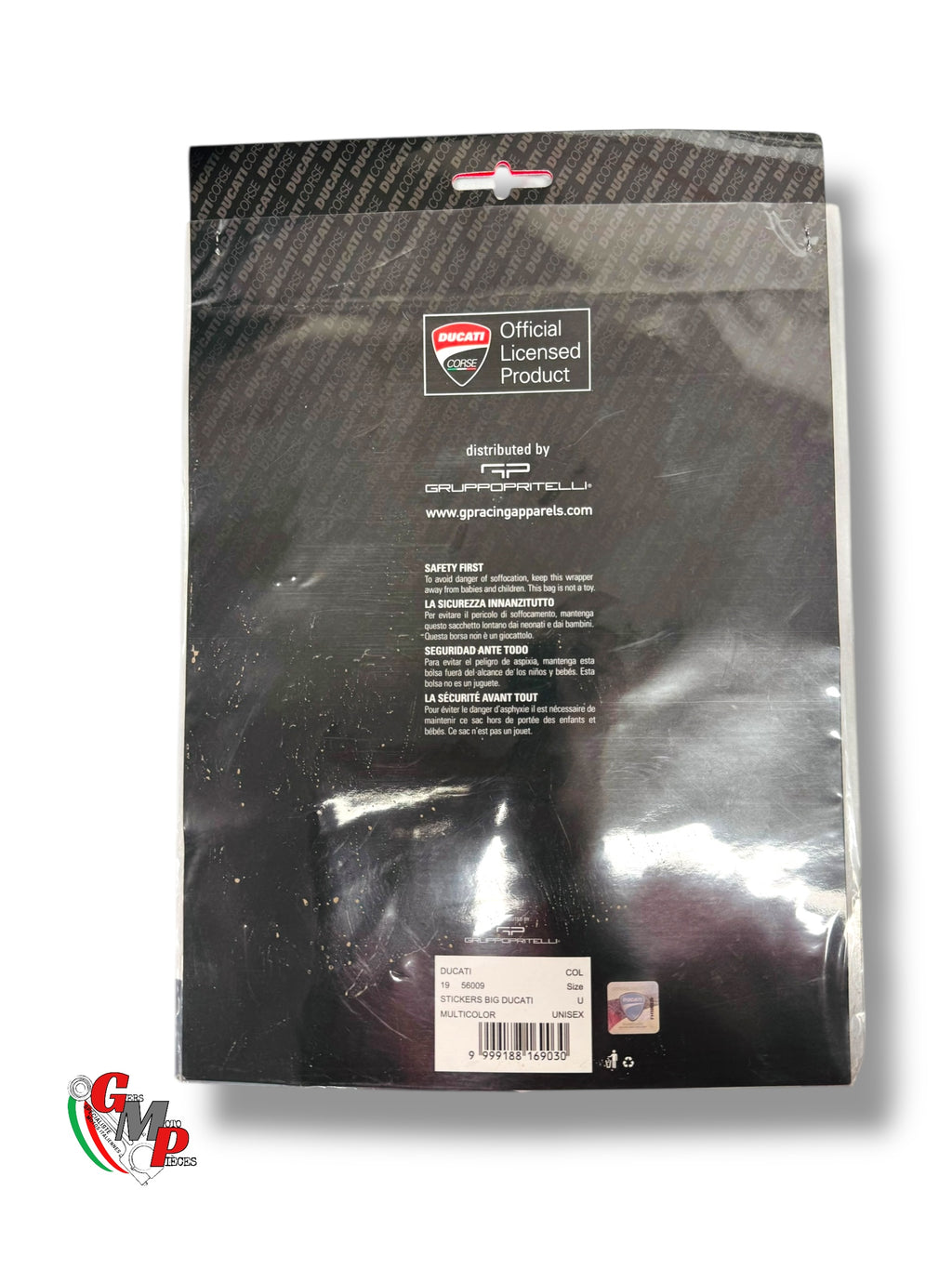 Planche de stickers Ducati Corse NEUVE