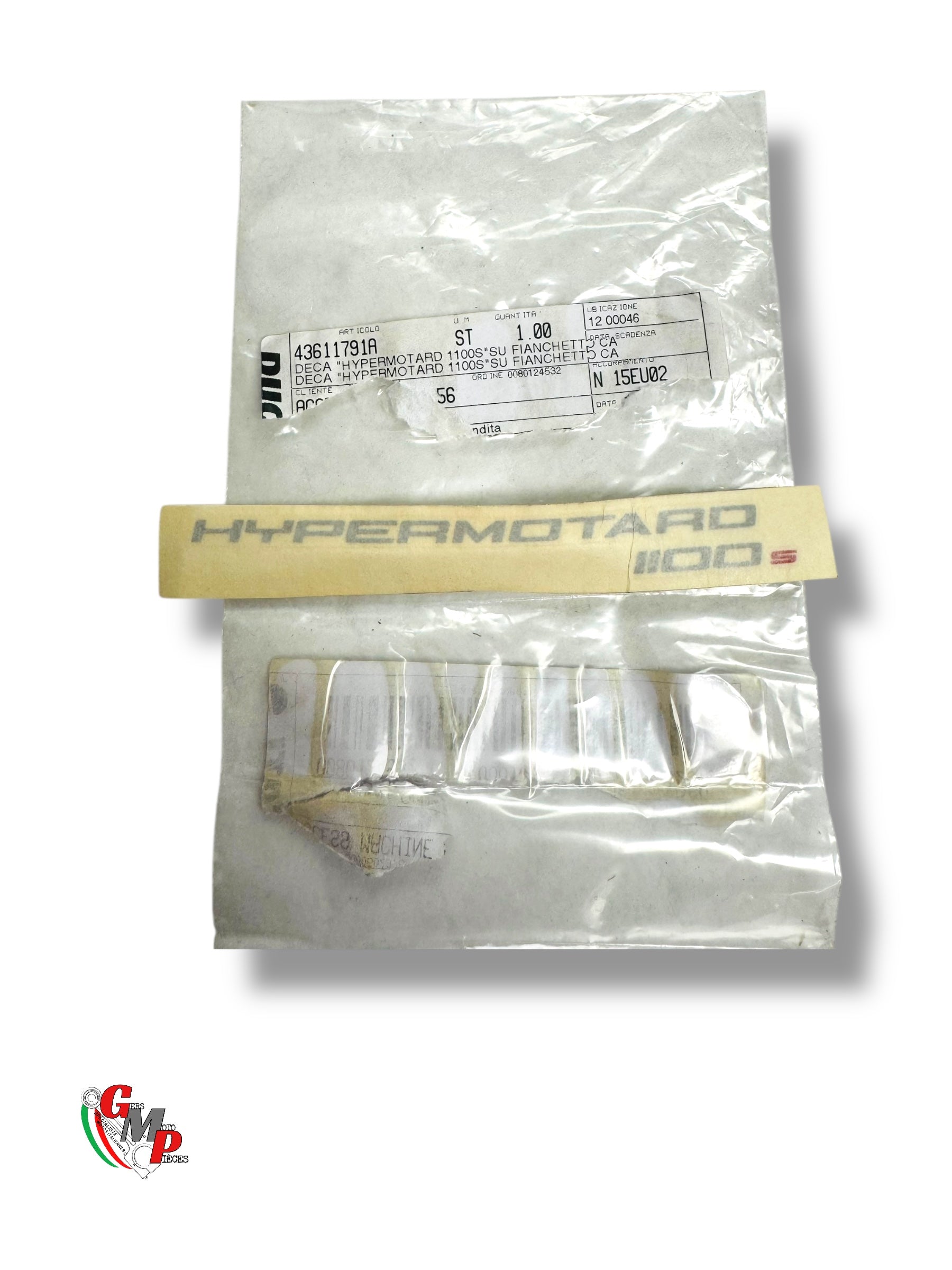 Sticker carénage arrière NEUF - Ducati