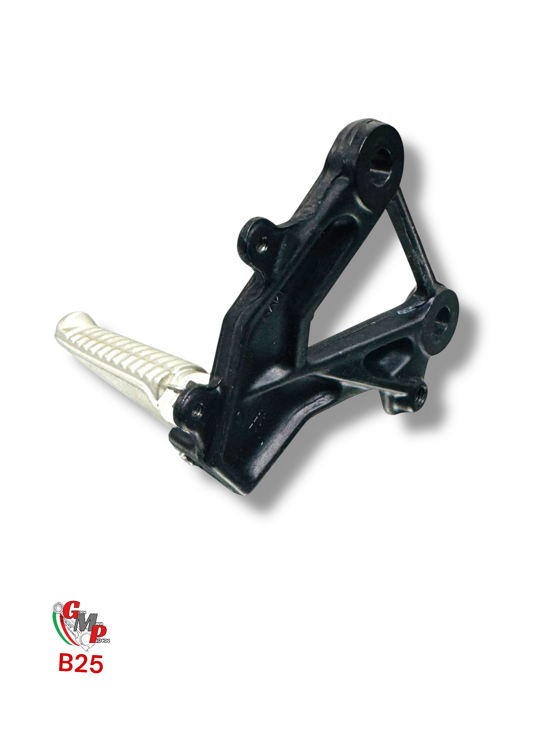 Platine pilote repose pied gauche noir - Ducati