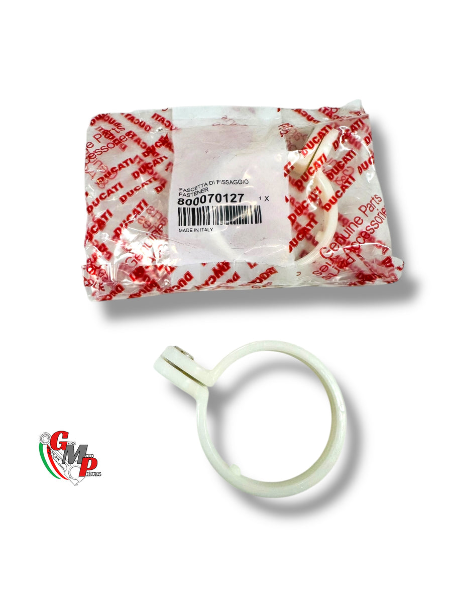 Collier Blanc Fourche Fixation Garde Boue NEUF - Ducati