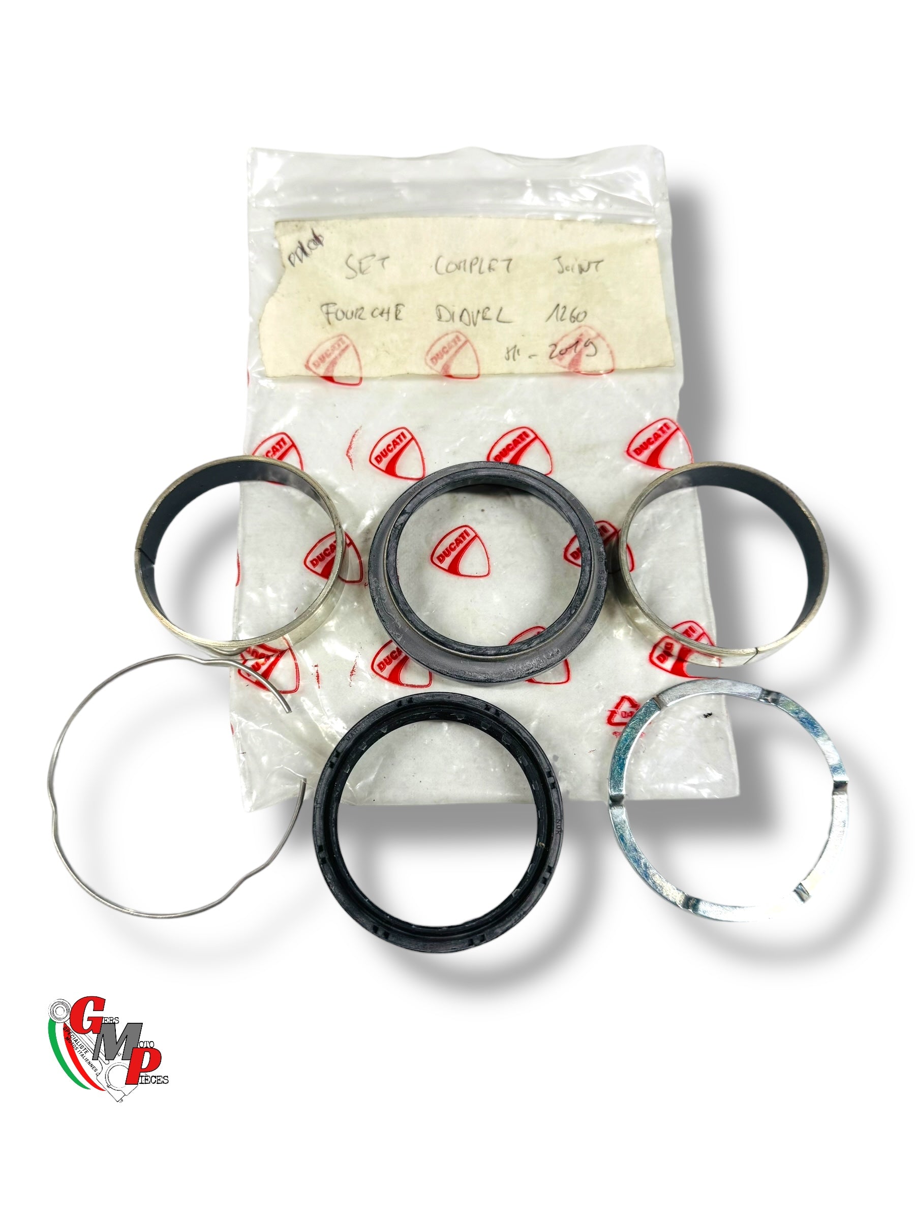 Set joints bagues fourche clips bague NEUF - Ducati