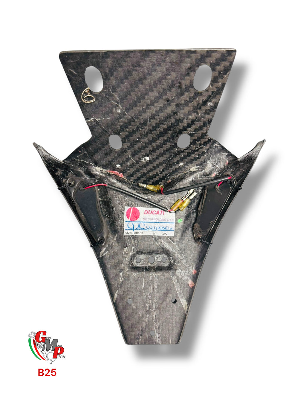 Support Plaque Carbone Neuf - Ducati