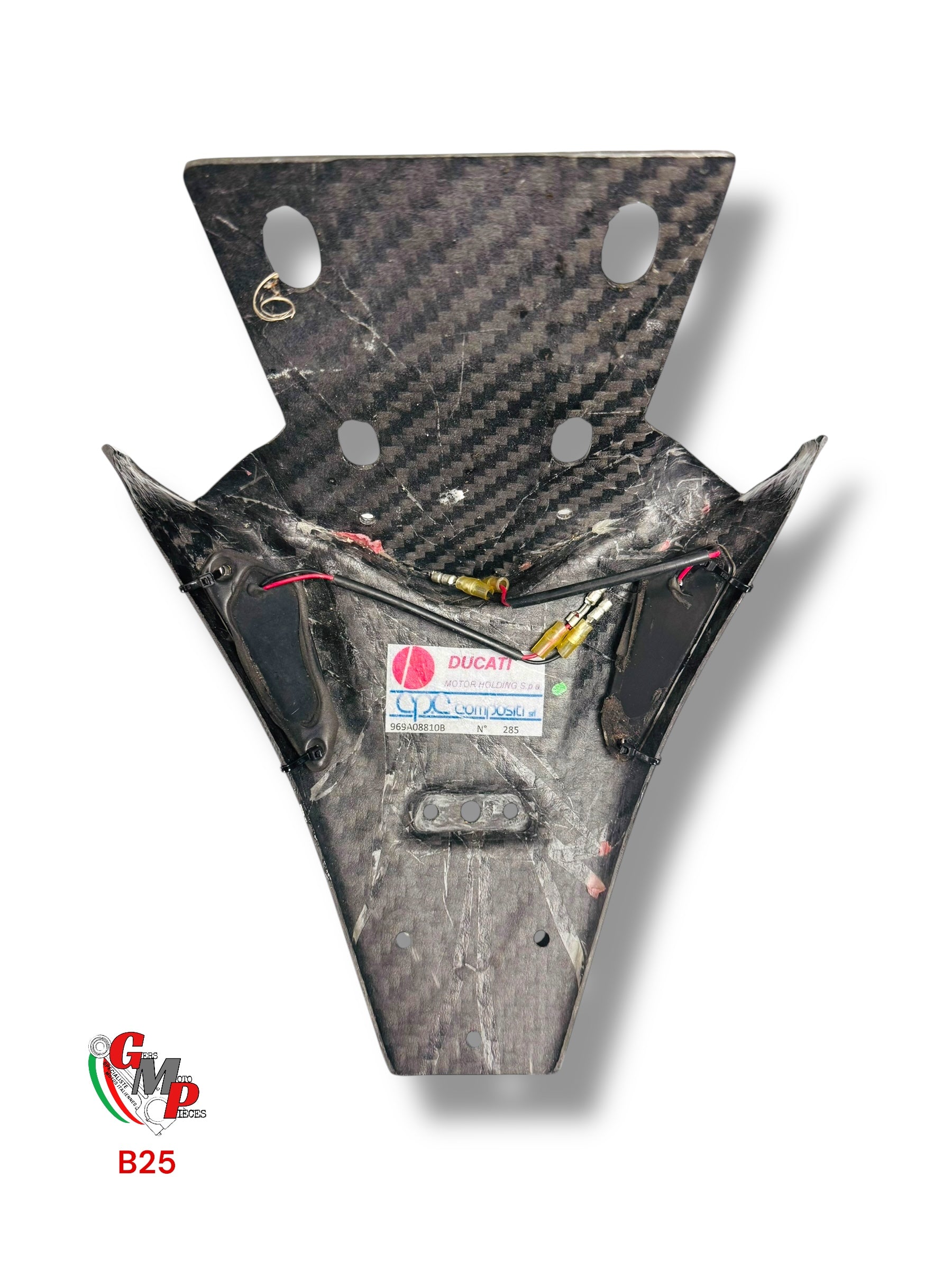 Support Plaque Carbone Neuf - Ducati