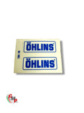 Paire de stickers Neuf Ohlins - Ducati