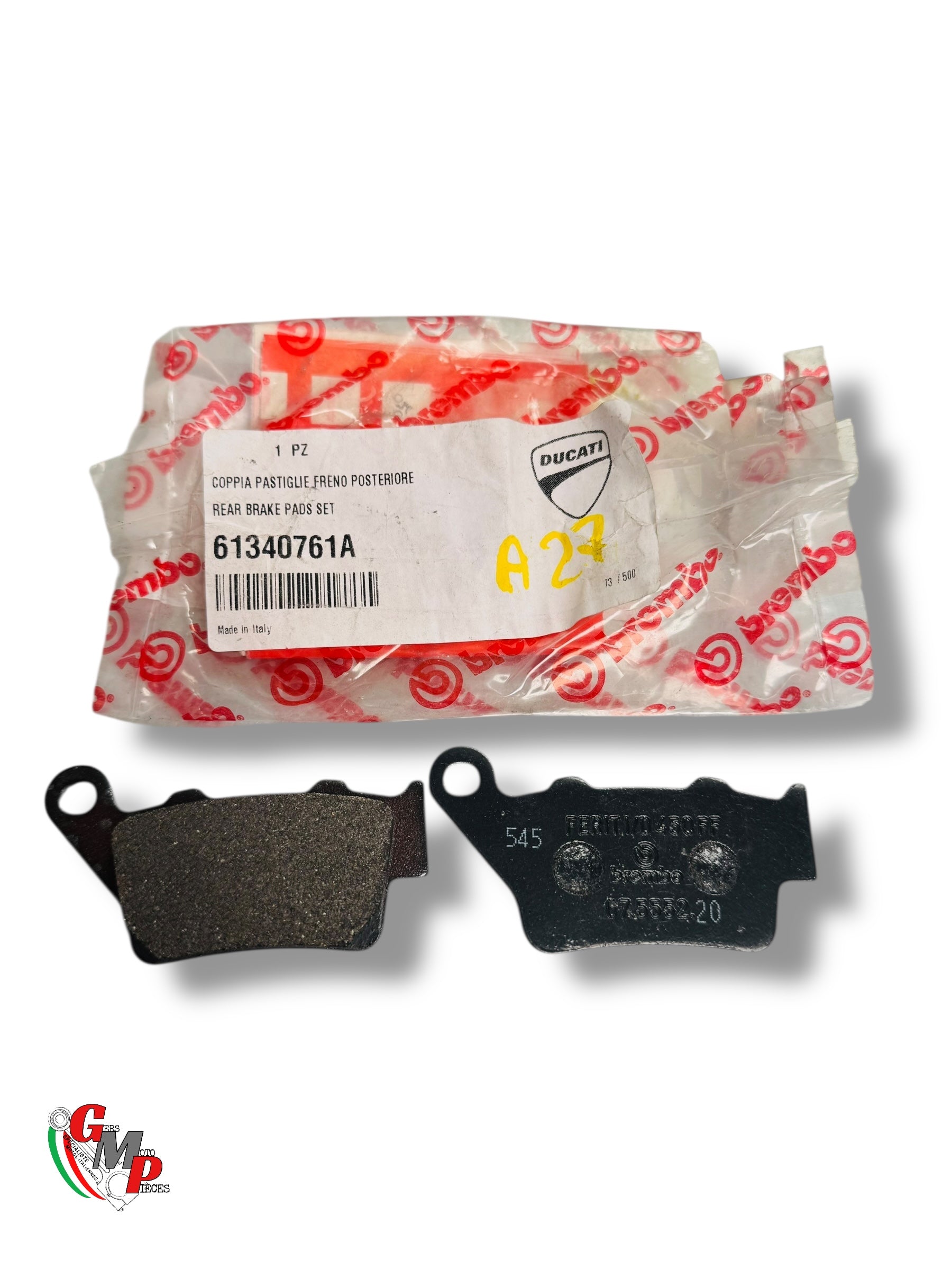 Paire de plaquettes de frein arrière NEUVE origine - Ducati