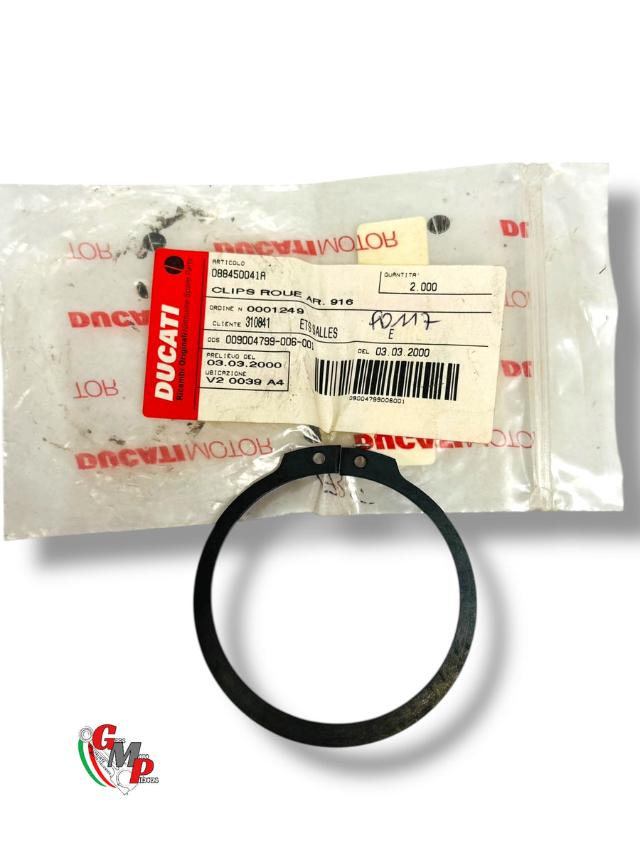 Circlips platine support étrier mono bras petit moyeu - Ducati
