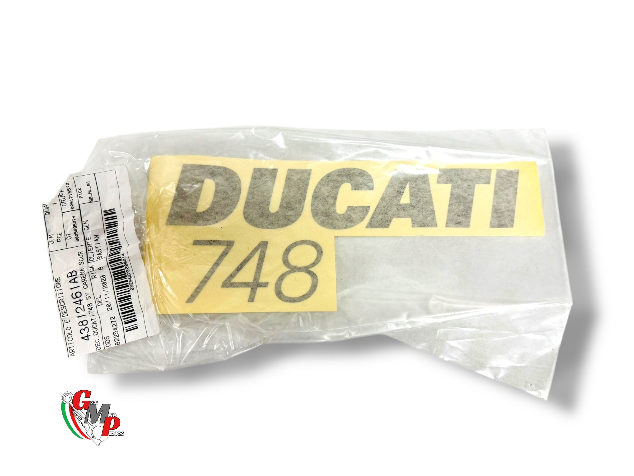Sticker 748 Neuf - Ducati
