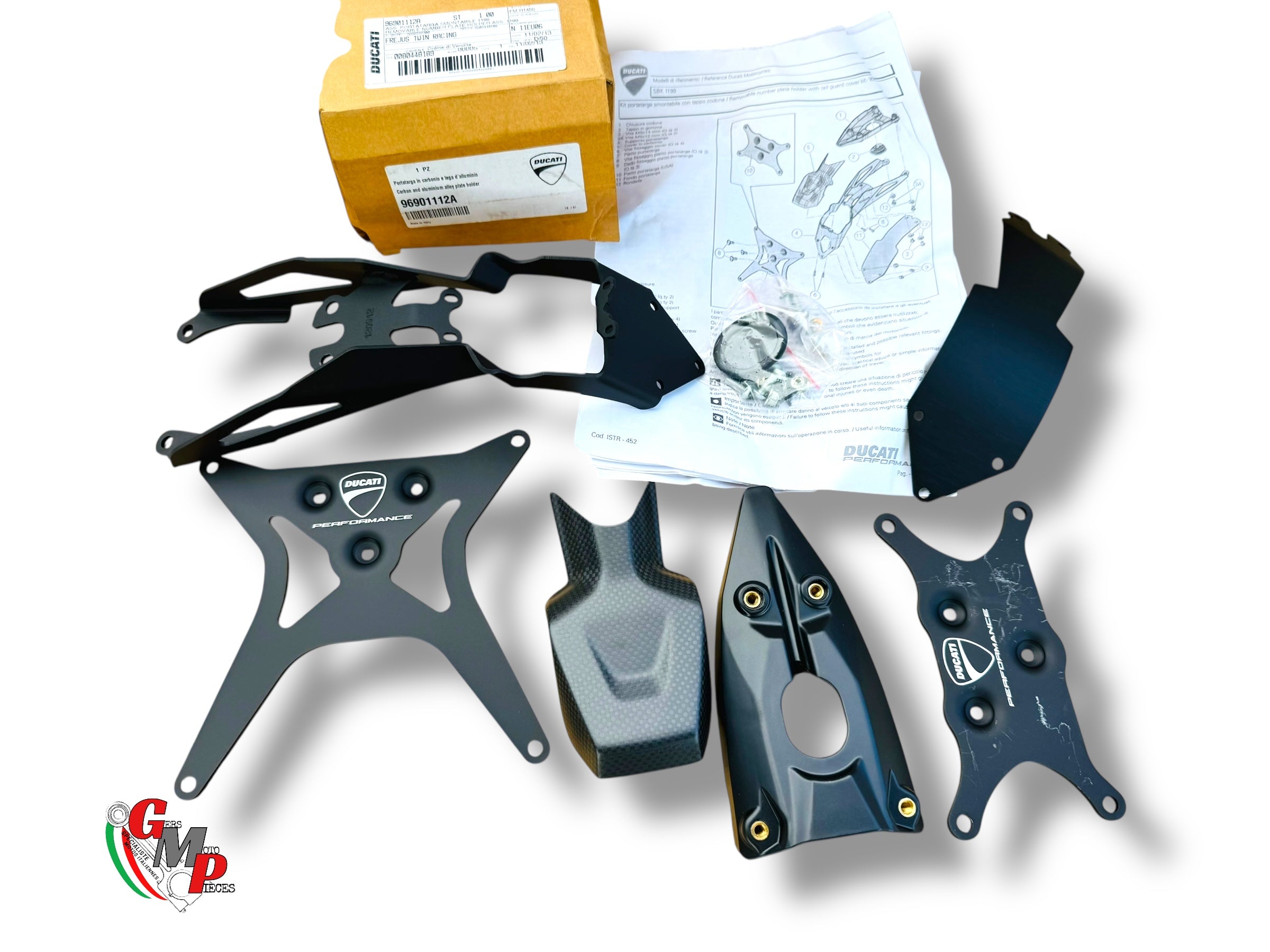 Support Plaque carbone Ducati Performance - Ducati