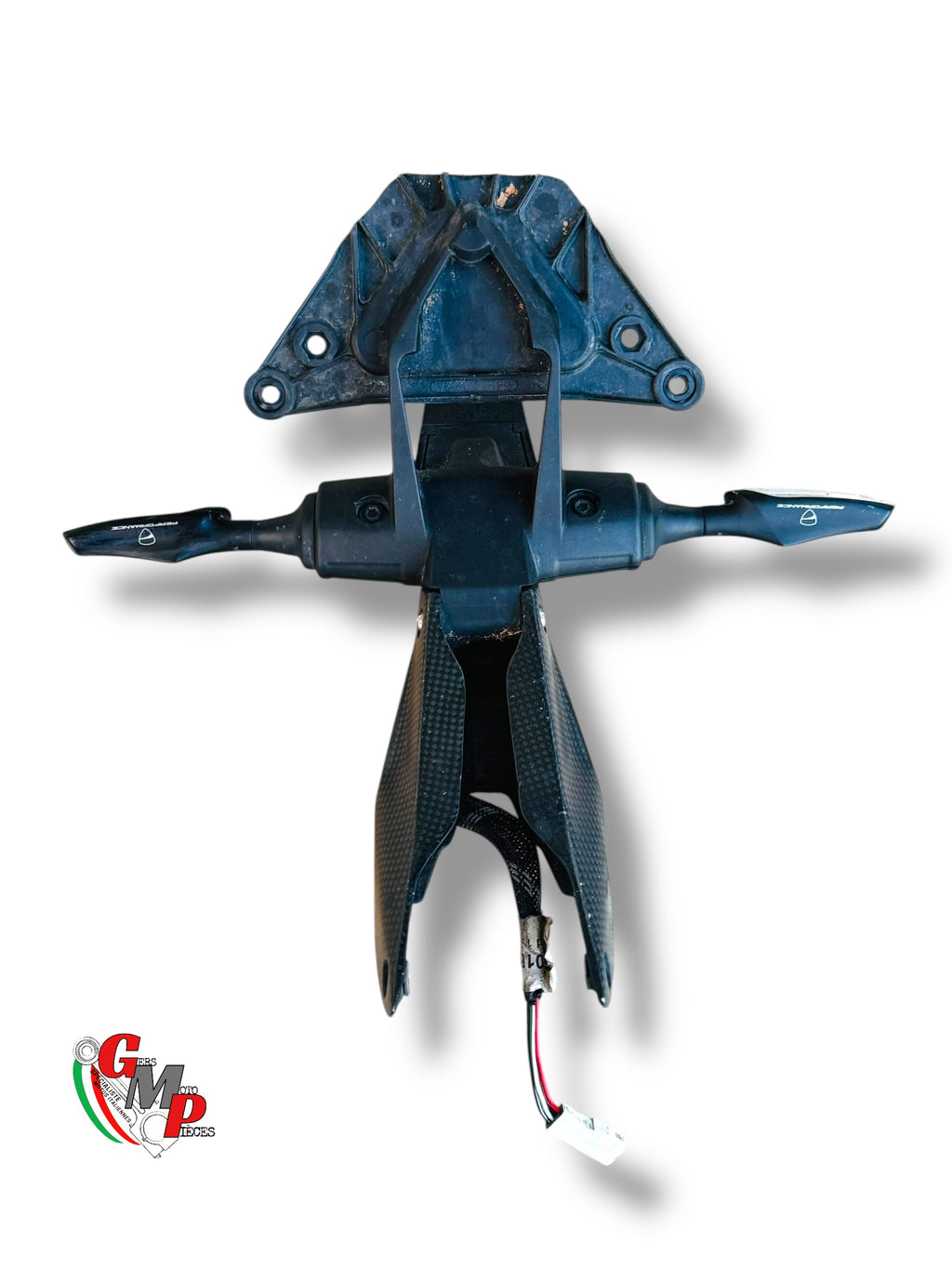 Support de plaque en carbone + Clignotants LED - Ducati Performance